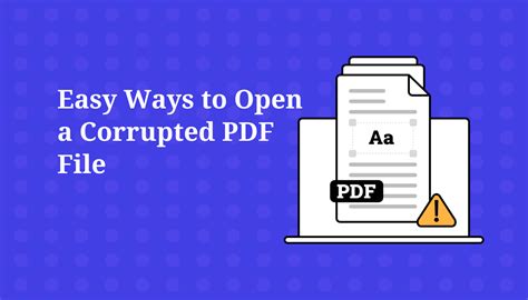 How to open corrupted pdf file. Things To Know About How to open corrupted pdf file. 